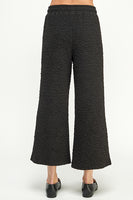 Black Quilted Lounge Pant