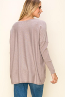 Oversized Long Sleeve Pullover Sweater